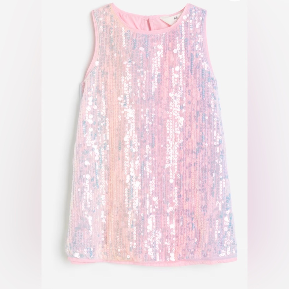 H&M sequined A-Line Girls dress